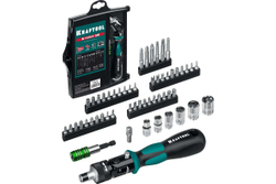 Реверсивно-рычажная отвертка с насадками KRAFTOOL X-Force-55 55 шт 25554-H55_z01