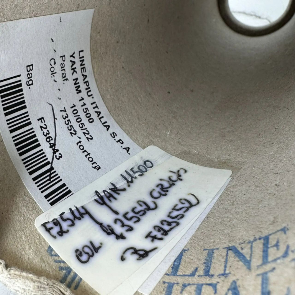 YAK - Lineapiu; 22% пух яка, 54% меринос, 19% п/а, 5% эластан; 1150м/100гр; col.73552 Tortora; цвет: тауп меланж