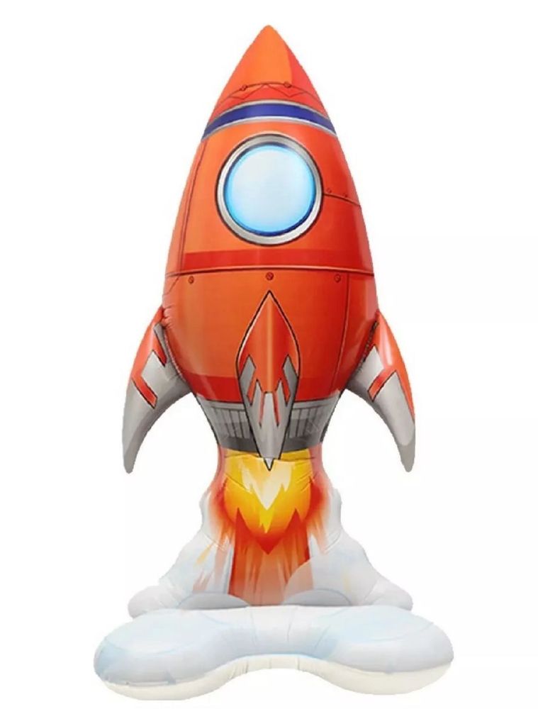 К Шар (51"/129 см) Фигура, ХОД Ракета