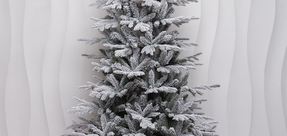 Заснеженная елка "Сибирская" (Литая+пвх) 3 м