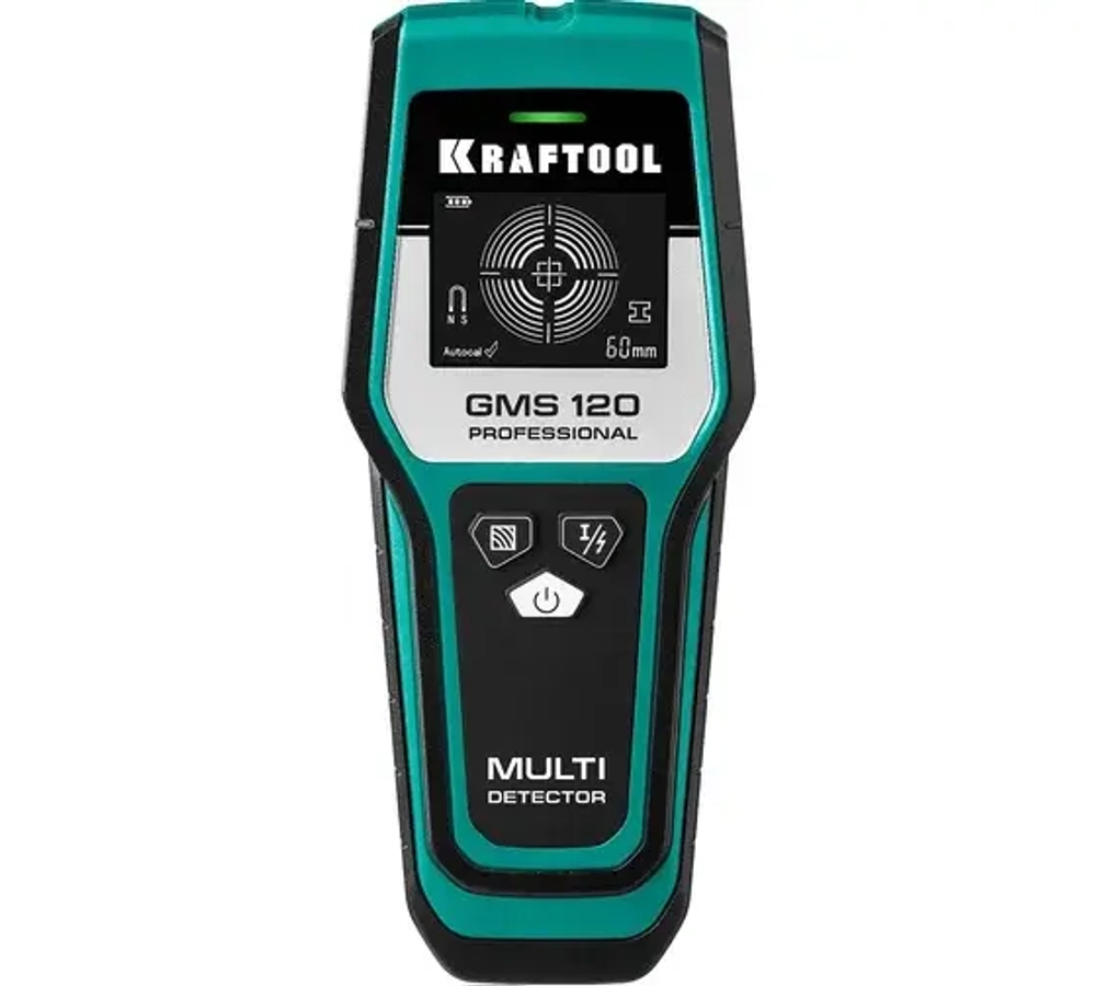 KRAFTOOL GMS 120 ЖК дисплей, Универсальный детектор (45298)