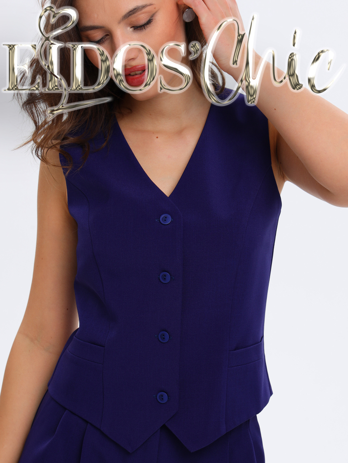 Жилет классический костюмный