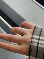 Кольцо-цепочка Oval