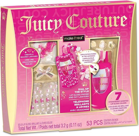 Make It Real Juicy Couture: Dial Up the Style Lip Gloss Phone and DIY Lanyard