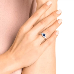 DUO:RING EVIL EYE DMUL/ROS 58 5441202