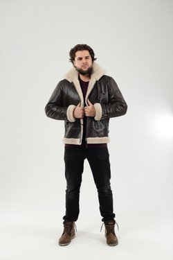 Дубленка мужская