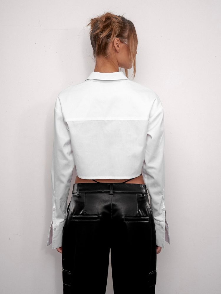 Брюки из экокожи Neo