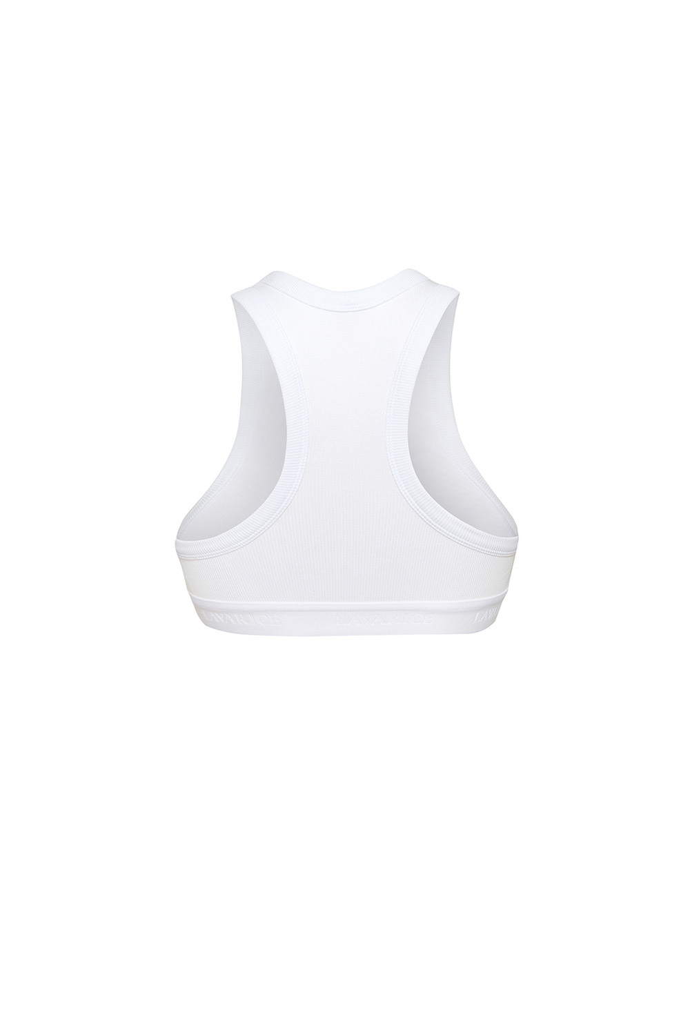 Майка укороченная с резинкой AVRORA Белый