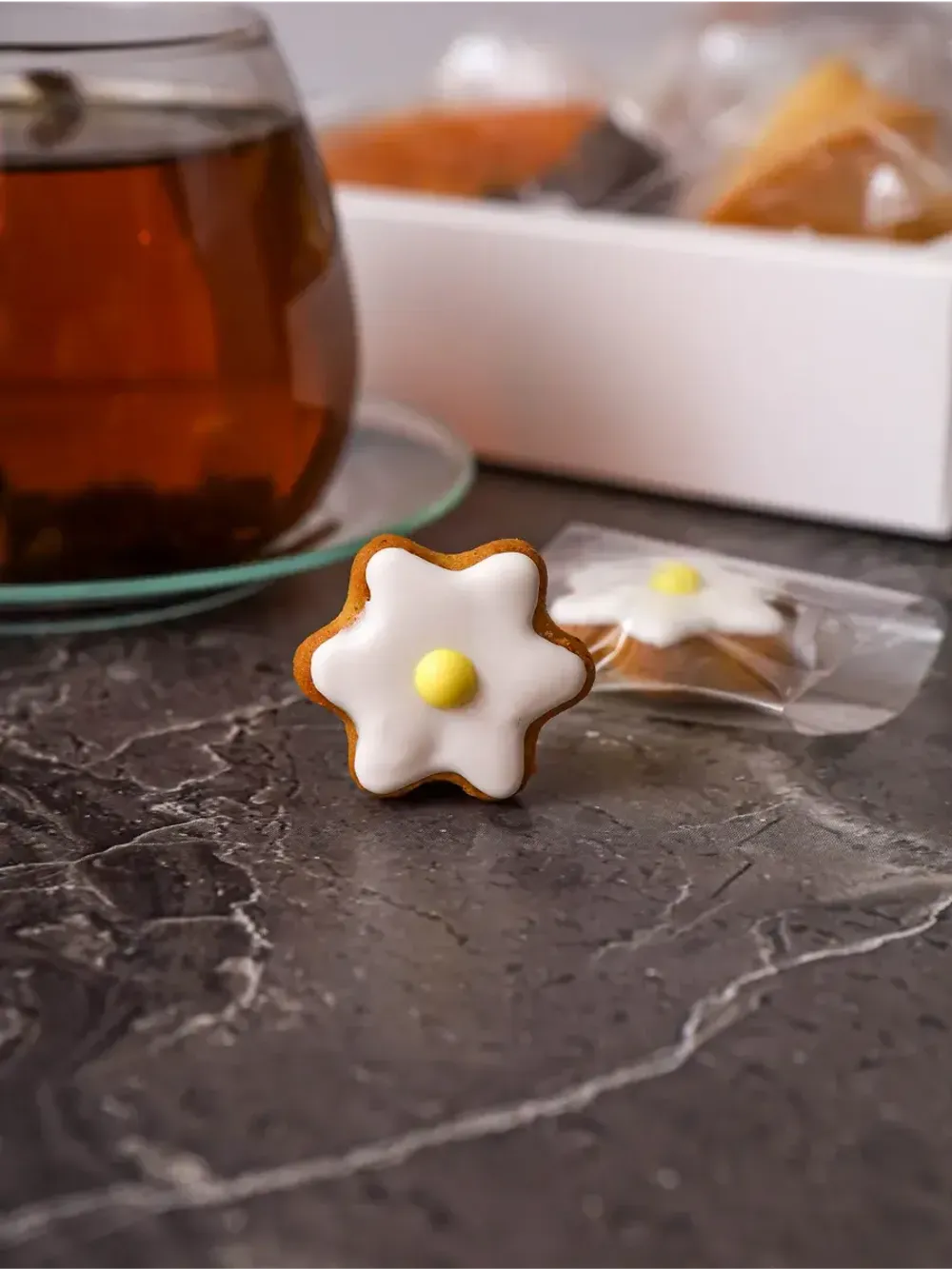 Подарочный набор "Печенье с предсказанием, апельсины"