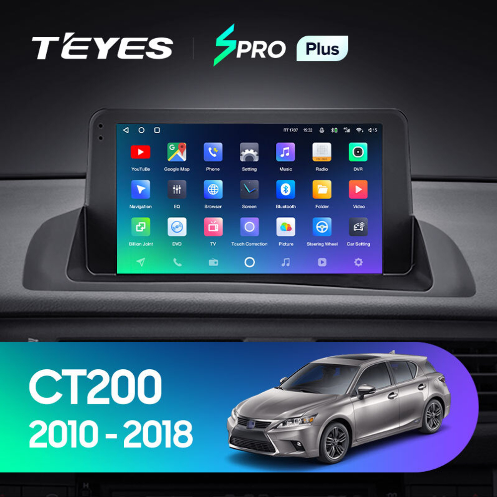 Teyes SPRO Plus 9" для Lexus CT 200 2010-2018