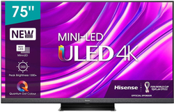 Телевизор Hisense 75" 75U8HQ черный