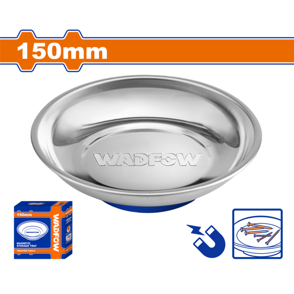 Лоток магнитный 150 мм (12/48) WADFOW WMC6001