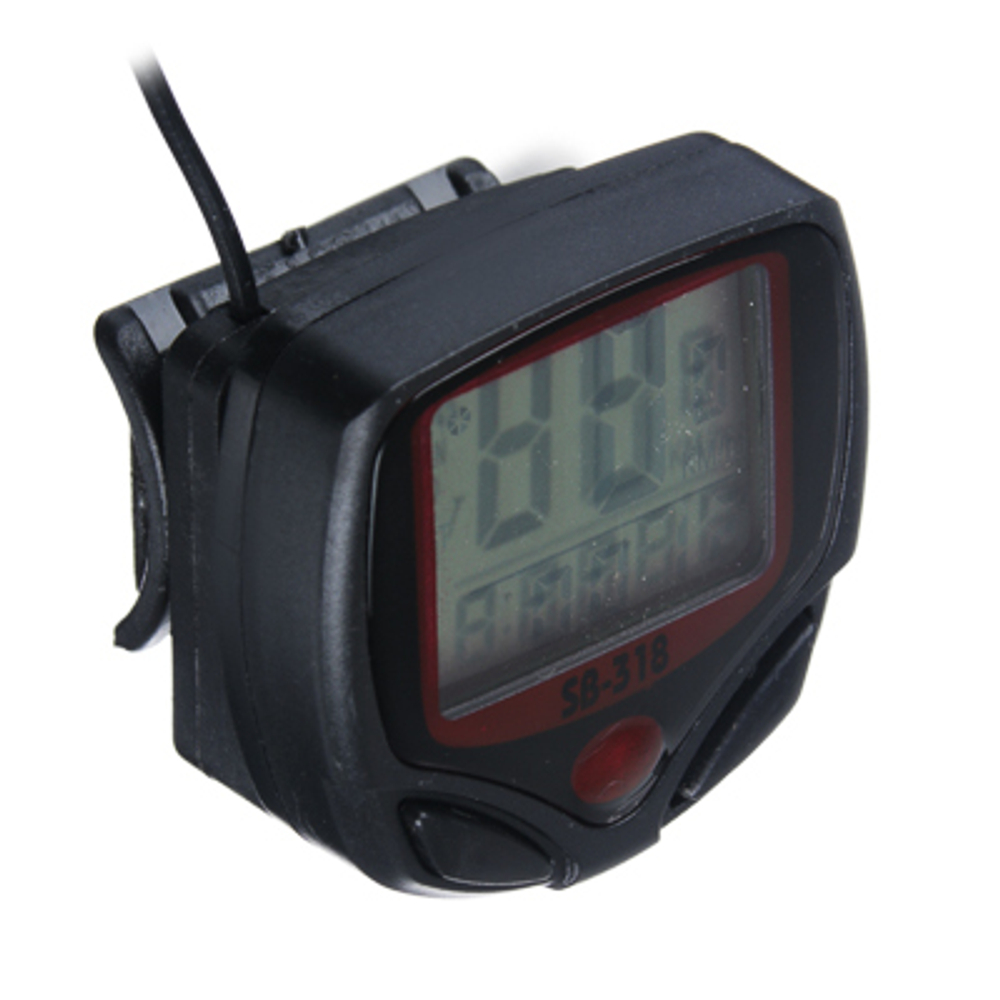 SILARPO Велокомпьютер проводной 15 функций,питание LR44,пластик,металл