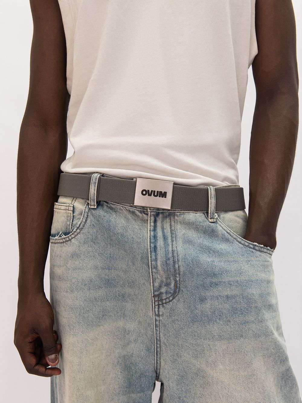 Ремень Ovum Clip Uniform Grey