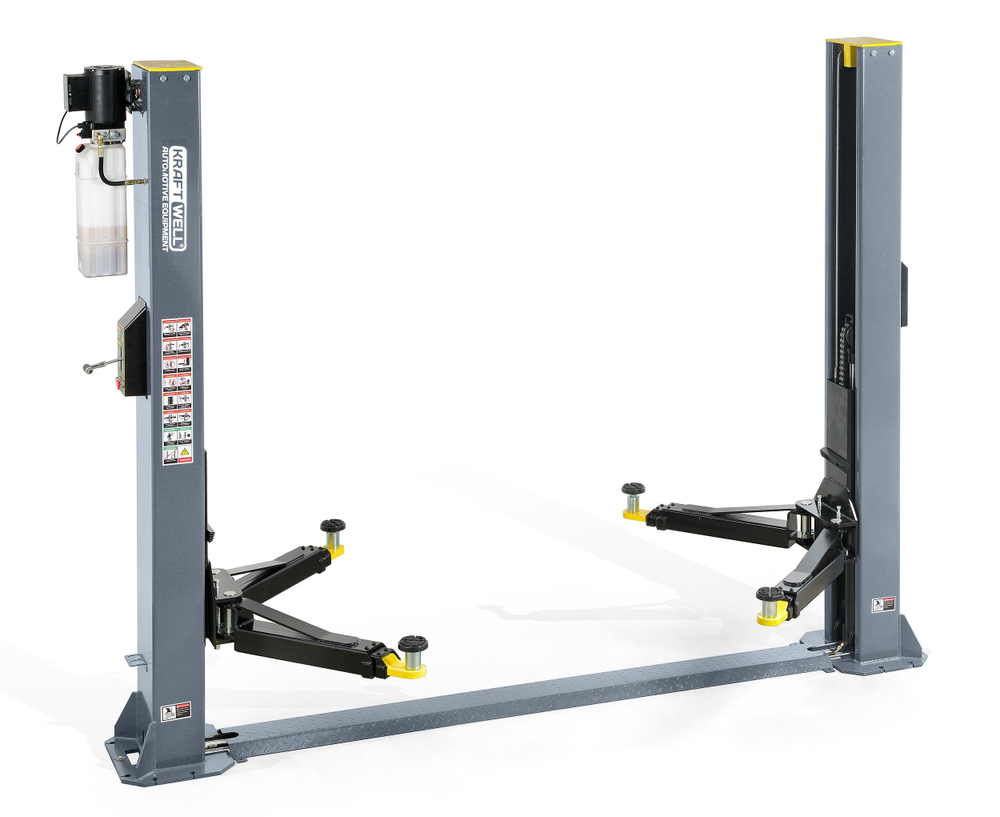 KraftWell KRW5.5MXL Подъемник  г/п 5,5 т.  электростопора, с анкерами и проставками