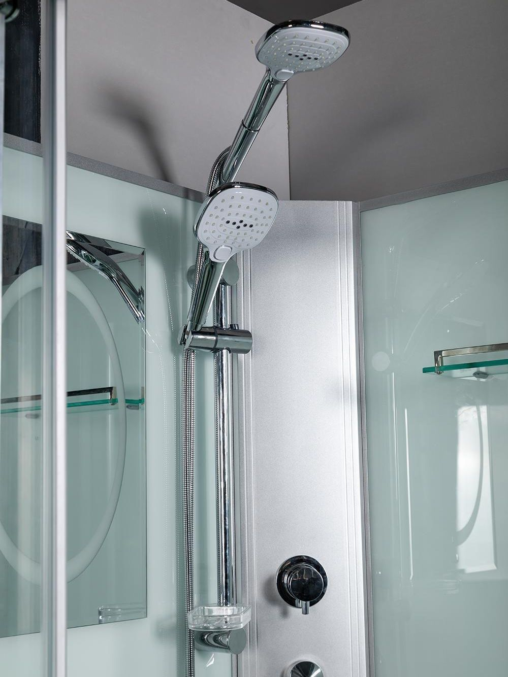 Душевая кабина WeltWasser  WW500 WERRA 801 80х80 см,  прозрачное стекло, поддон низкий