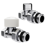 Набор термостатический прямой Royal Thermo Design 1/2quot;М30х1,5 (Хром)