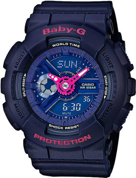 Японские наручные часы Casio Baby-G BA-110PP-2A с хронографом