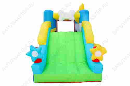 Батут для детей на дачу "В гостях у кота" 3,3*2,5*2 м