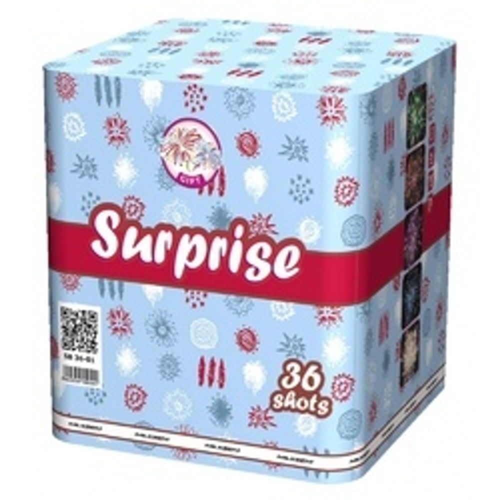 Батарея салютов "SURPRISE"  1,2"/36 залпов