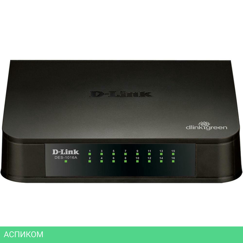 Коммутатор D-Link DES-1016A/E2A