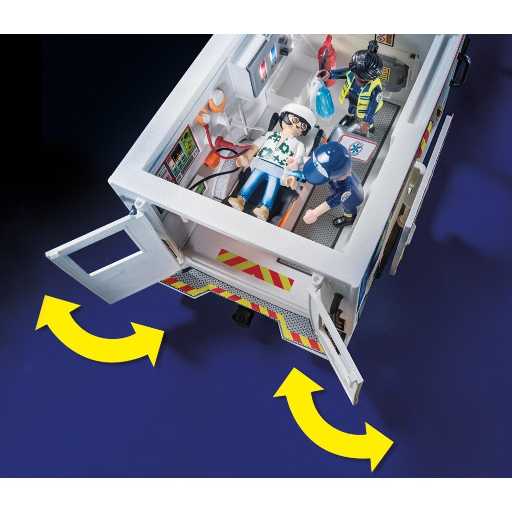 Playmobil - Скорая помощь: Скорая помощь США 70936 / артикул   70936  / GTIN 4008789709363