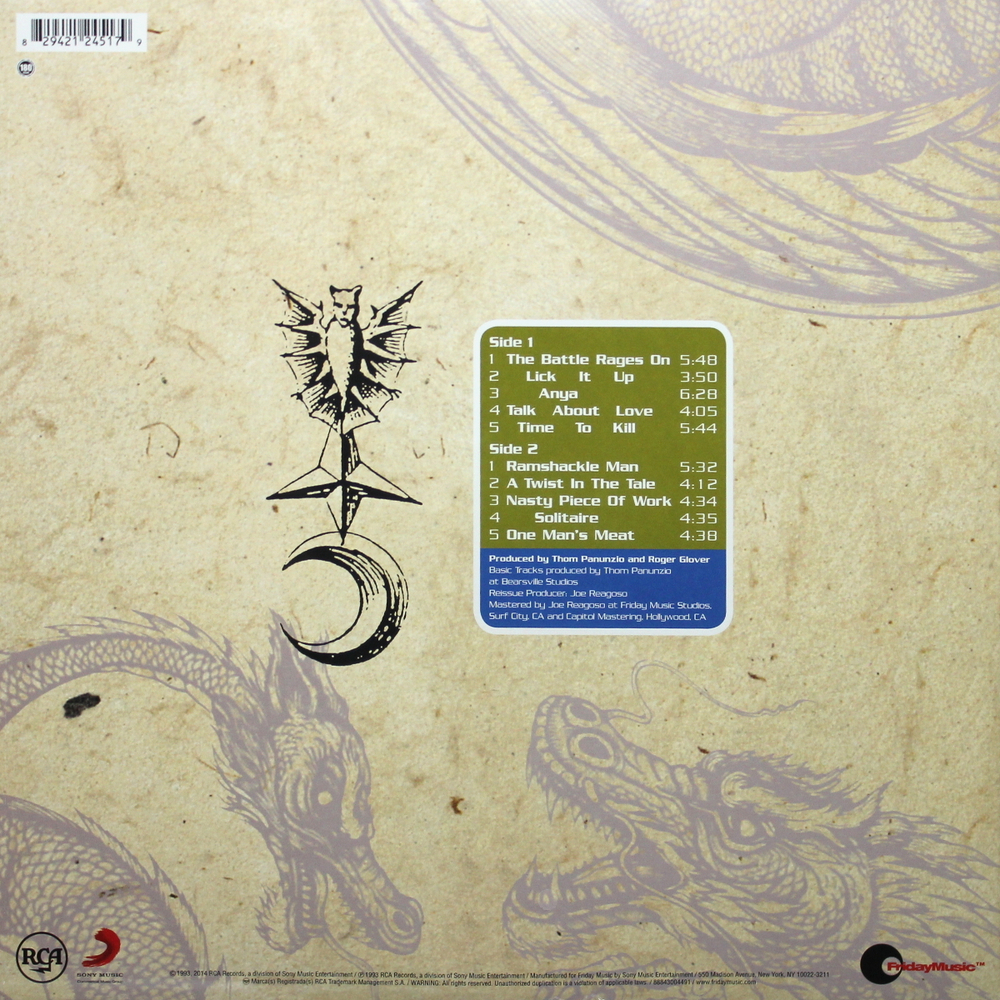Deep Purple / The Battle Rages On... (LP)