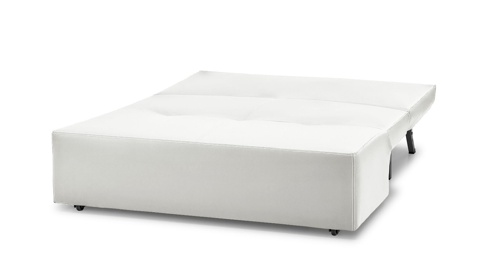 Диван Лорт Galaxy New White 122*100*86 см, Белый Экокожа Аккордеон Фиеста