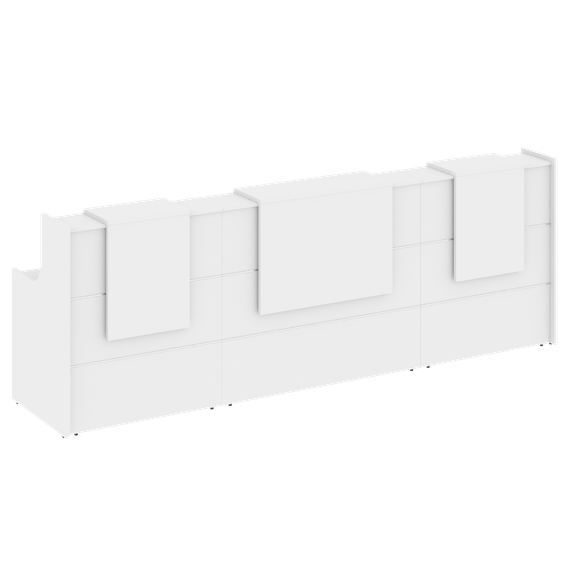 Onix Ресепшн O.R-K-15 Белый Бриллиант 3390*766*1187