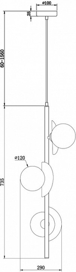 Подвесная люстра Freya Sepia FR5391PL-03CFL
