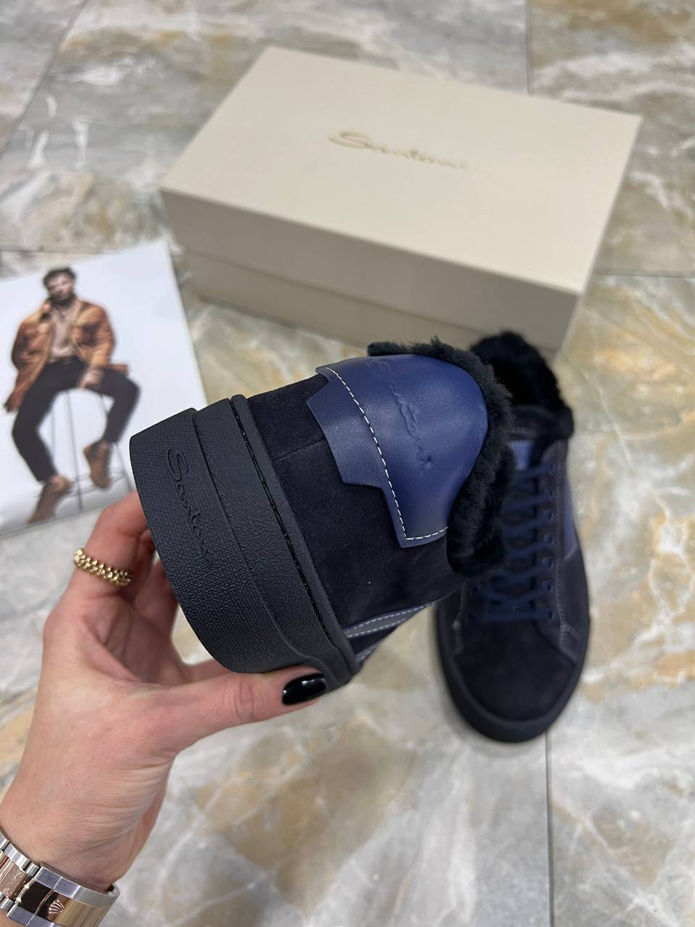 Кеды Santoni
