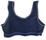 Спортивный топ Sports Bra из хлопка (Размер: XL) (Цвет: белый)