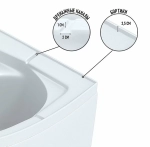 Душевая кабина Niagara Eco E120/80/40/TN 120х80 стекло тонированное/профиль хром