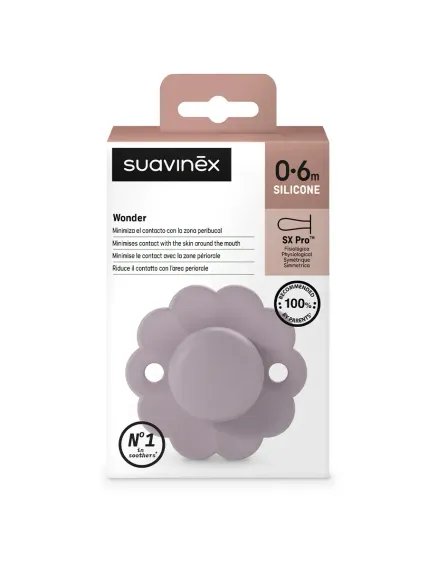 Пустышка Suavinex полипропилен ортодонтическая