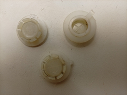 FE925N кт21 Пластиковый крепеж, защёлки и заглушки для стиральной машины Zanussi б/у