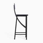Стул барный, цвет Белая сосна/черный