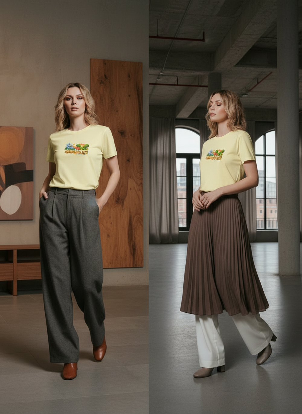 Футболка - Горы, яблоки, адыгейский сыр!