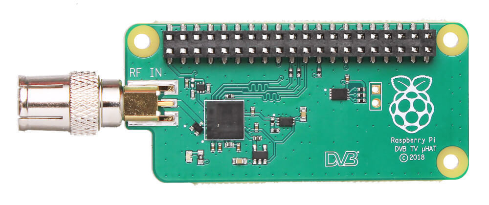 ТВ-тюнер DVB-T2 Raspberry Pi TV HAT