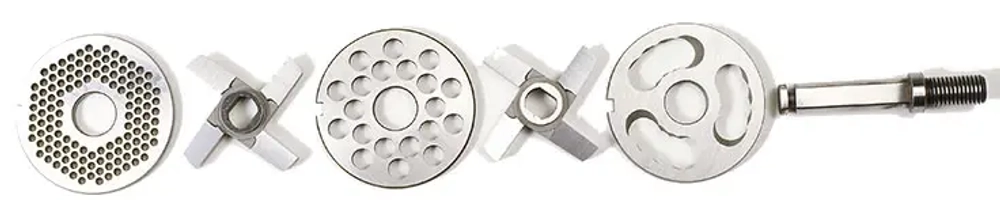 Мясорубка Koneteollisuus (KT) LM-98/P (корпус нержавеющая сталь, шнек нержавеющая сталь, с педалью)