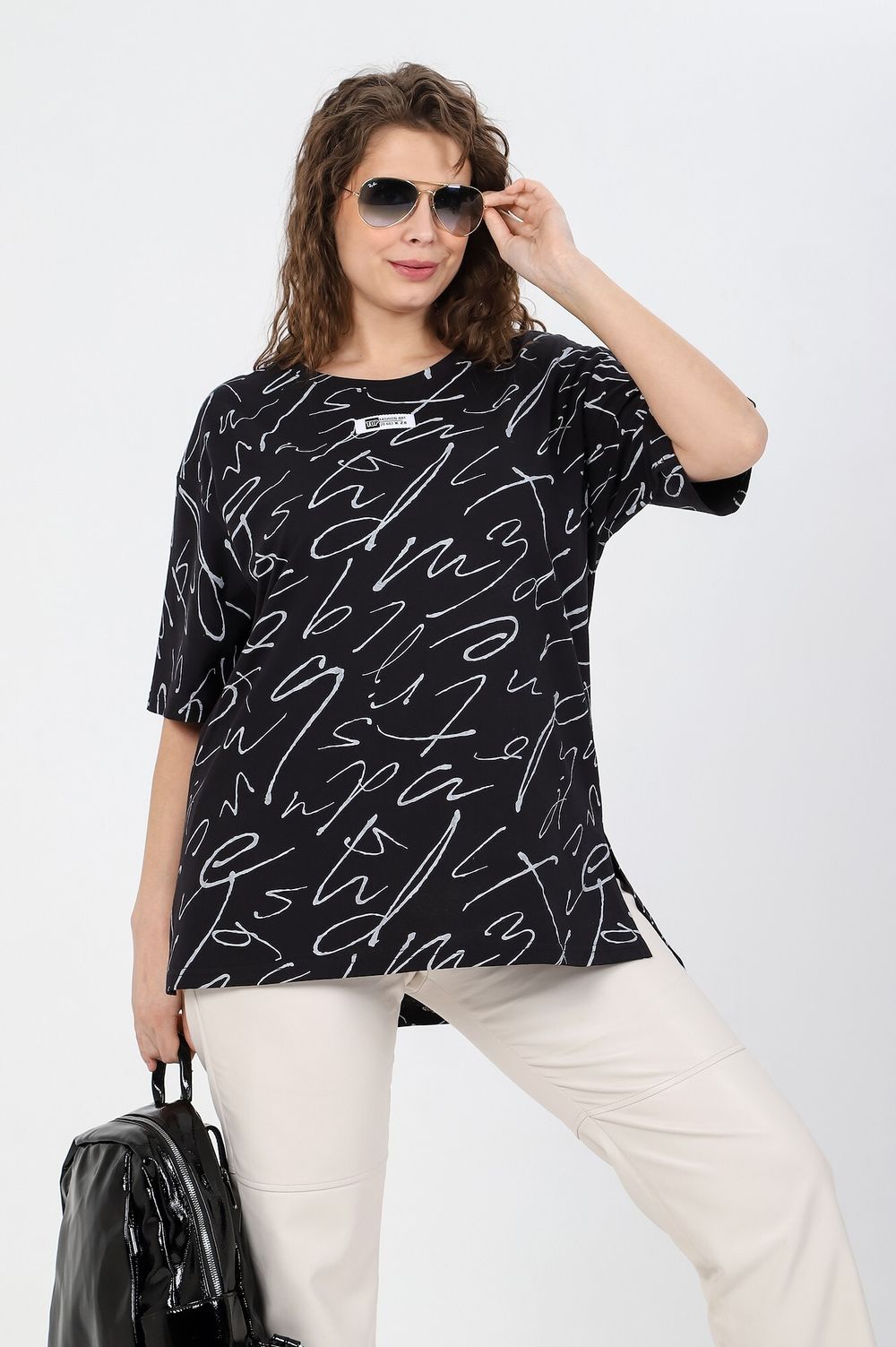 Футболка Мода-1 Виотекс ЧЁРНЫЙ