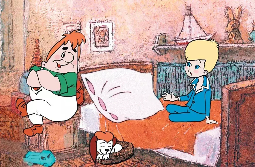 Карлсон, который живёт на крыше, проказничает опять