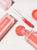 Увлажняющий матовый тинт AMUSE DEW VELVET - 06 LIVELY ROSE