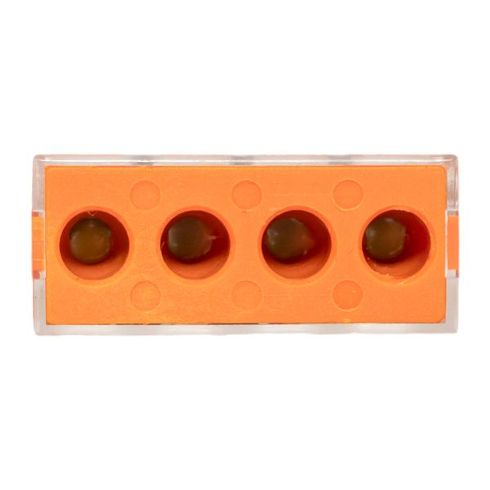 Клемма СМК 773-174 (с пастой), 4 отверстия, 2,5-6,0 мм2 EKF PROxima (50.00 шт.)