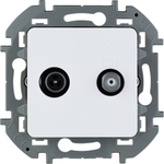 Розетка TV-SAT "звезда" - белый Inspiria Legrand