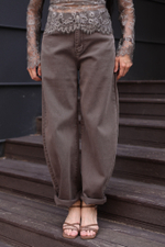 джинсы relaxed straight