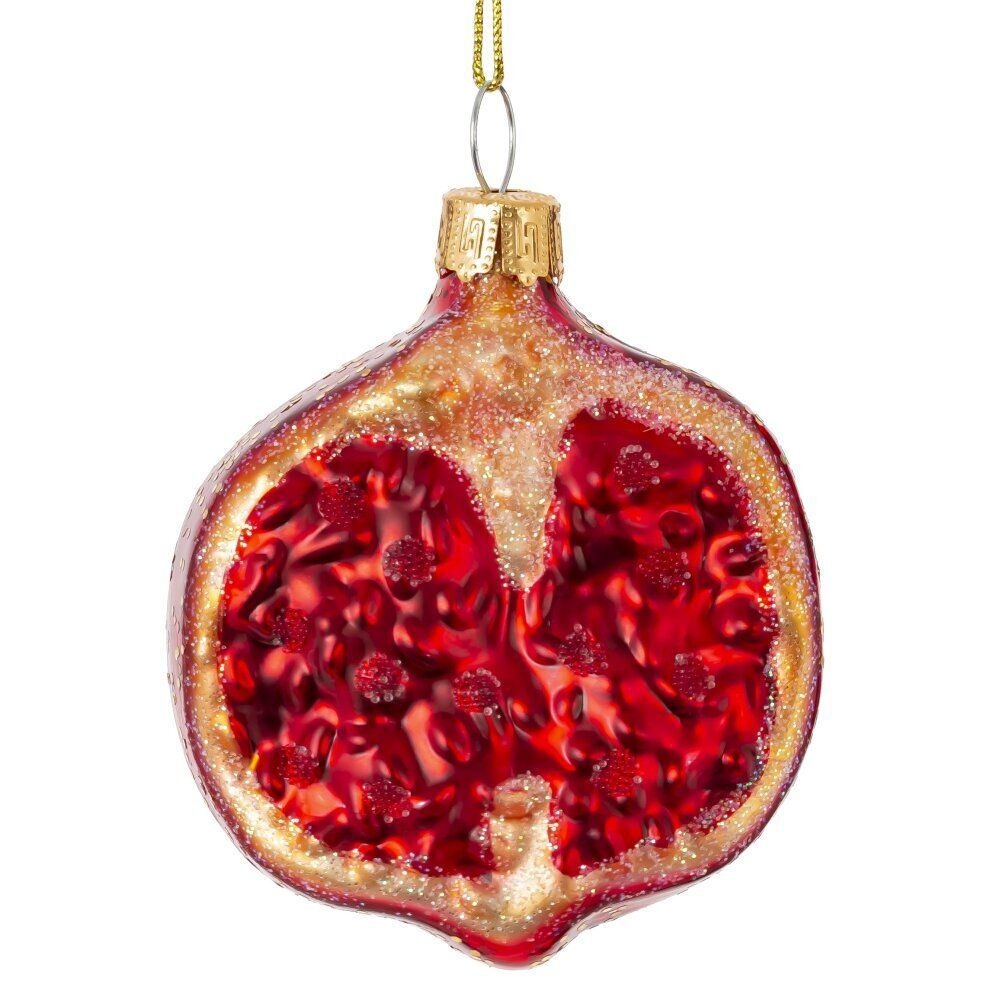 GAEM Украшение новогоднее "Гранат", L6 W4 H7 см, 2в.