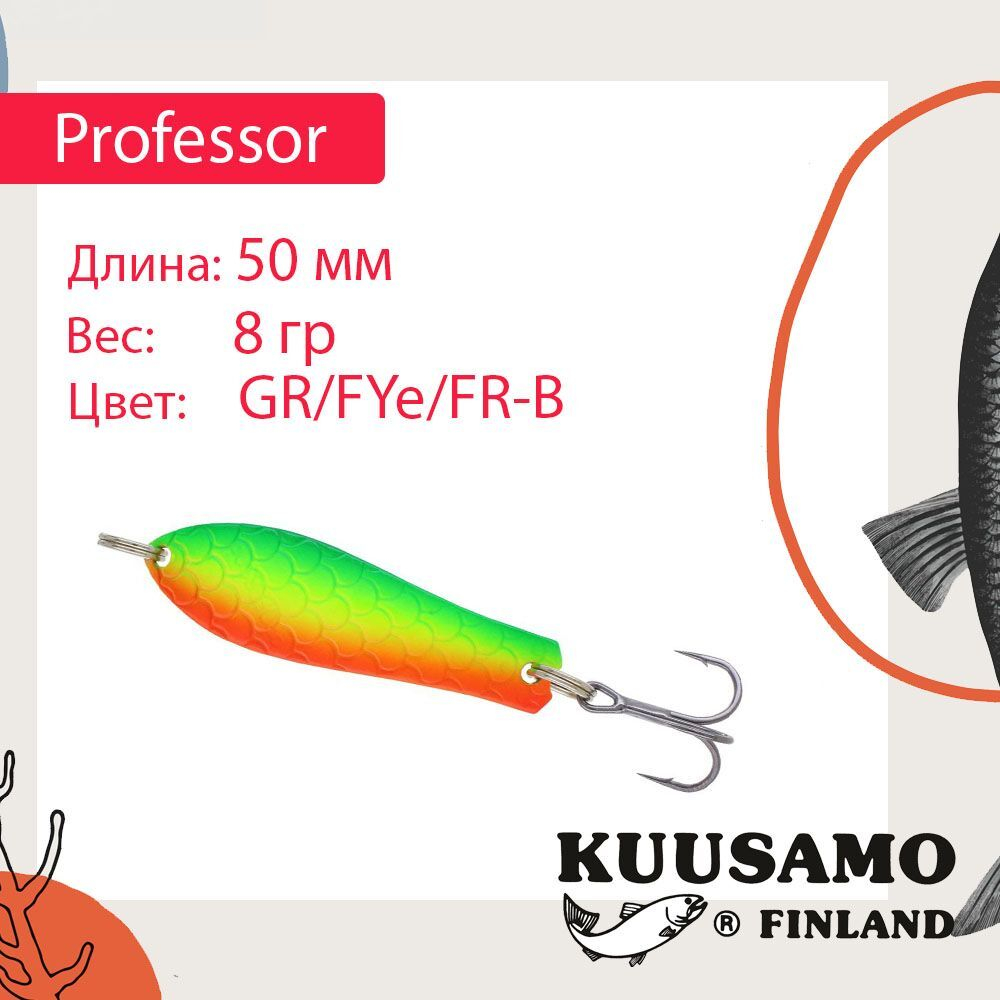 Блесна для рыбалки Kuusamo Professor