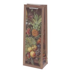 GAEM Пакет подарочный (бумага 210г/м2, блок 12шт), L12,5 W8 H36 см, 4в.