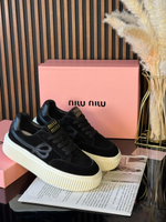 A121/кеды Miu miu/черные
