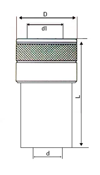 Патрон резьбонарезной OCM B18, М5-М30, тип GT24